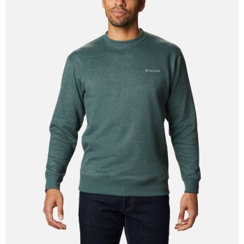 Columbia Muške Majice S Kapuljačom - Hart Mountain II Crew Fleece Zelene | XHEJ-72351
